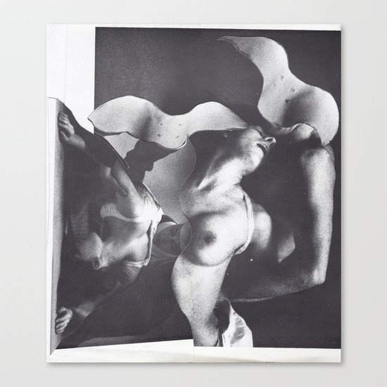 d i f (VACANCY zine) Canvas Print