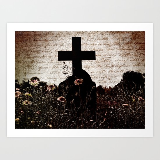 Cross My Heart Art Print