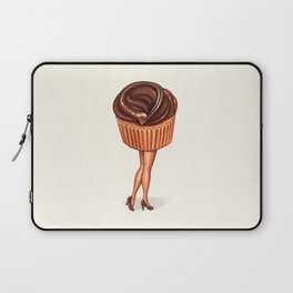 Chocolate Cupcake Pin-Up Laptop Sleeve