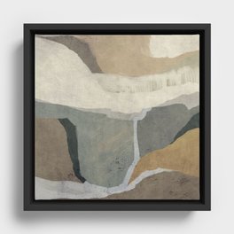 Switch Abstract Framed Canvas