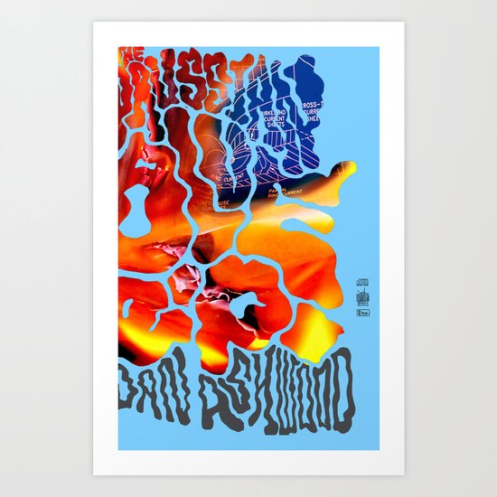 Prussian Blue Art Print