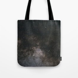 Black Deep Space Galaxy Universe Tote Bag