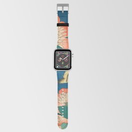 Peonies and Canary, 1834 by Katsushika Hokusai Apple Watch Band