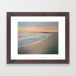 Sunrise on the Lake Framed Art Print