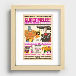 Guacamelee! Fight Poster Recessed Framed Print