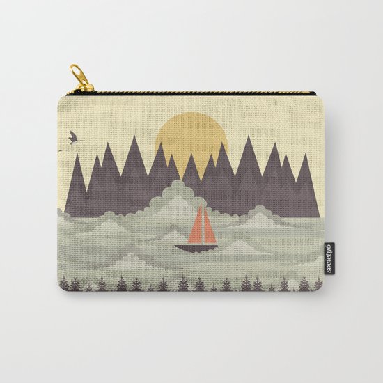 Over the Clouds Carry-All Pouch