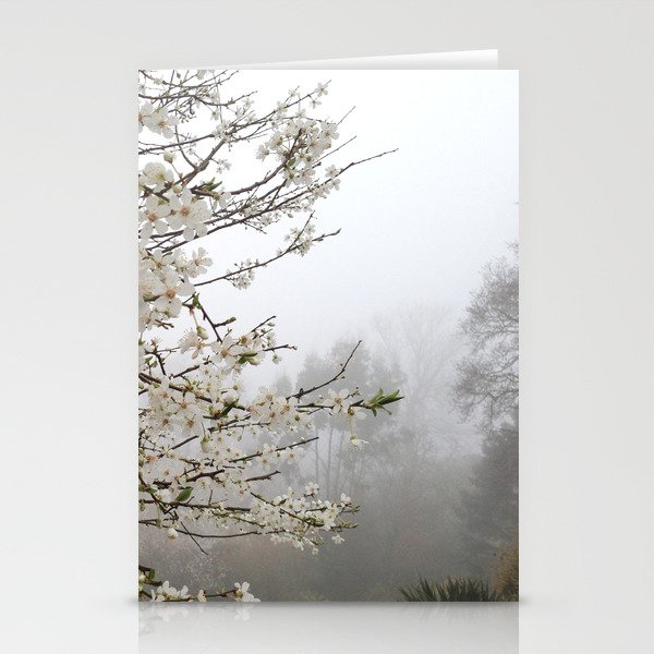 Fog Blossom Stationery Cards