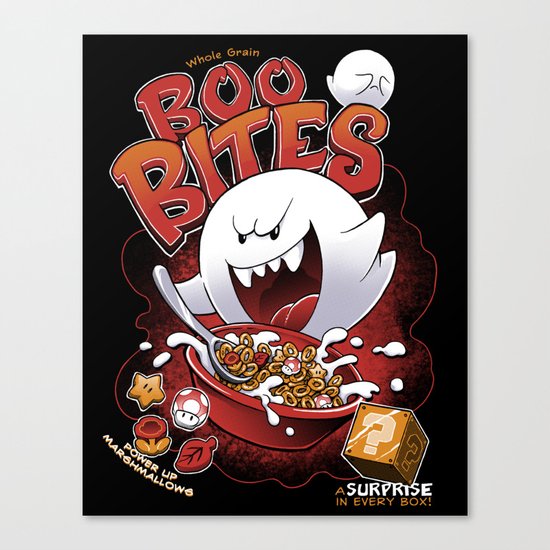 Boo Bites Canvas Print