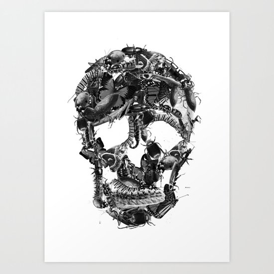 skull Art Print