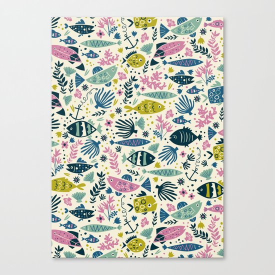 Little Fish Canvas Print