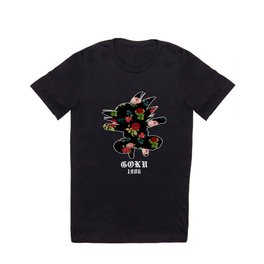 Goku Floral - DBZ 1986 T Shirt | Graphicdesign, Dragonballsuper, Roshi, Dragonball, Vegeta, Trunks, Dbz, Goku 