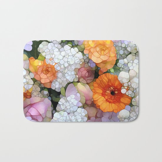 Joy is not in Things, it is in Us! Bath Mat