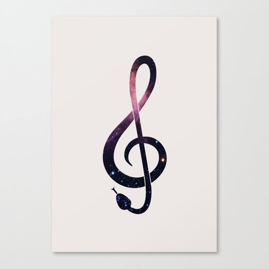 G Snake Canvas Print