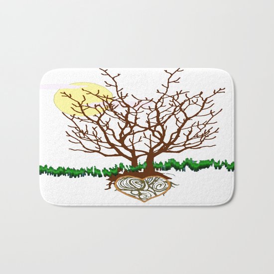 The Loving Tree Bath Mat