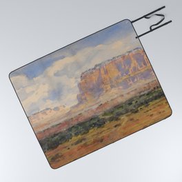 The Enchanted Mesa Picnic Blanket