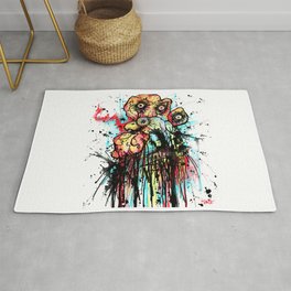 Gallo Reborn Rug | Animal, Abstract, Curated, Illustration, Painting 