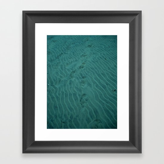 Deep Sea Trekking Framed Art Print