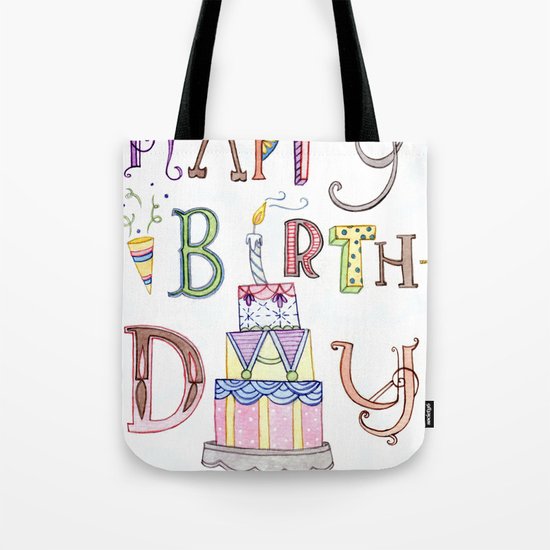 Happy Birthday Tote Bag
