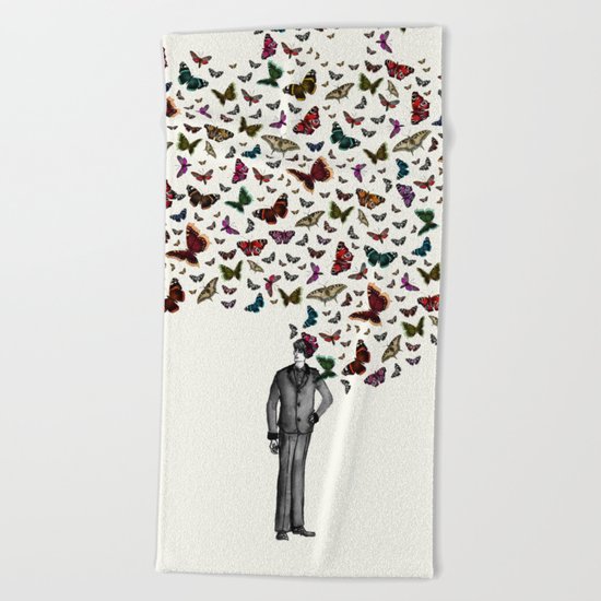 New York City Park Life Beach Towel