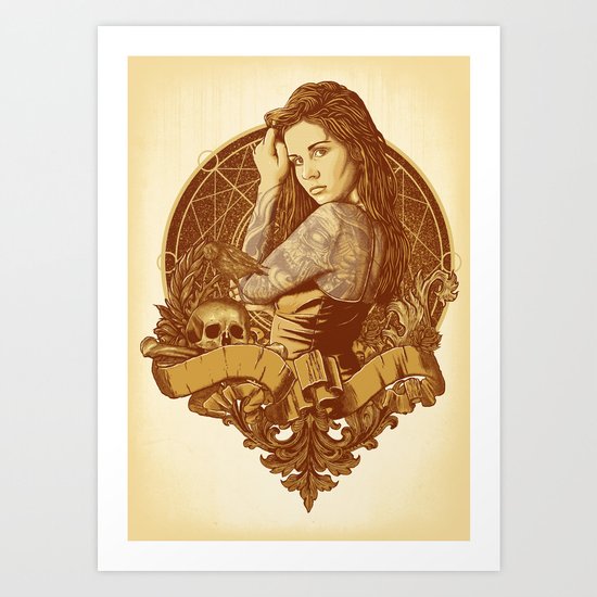 Death Angel Art Print