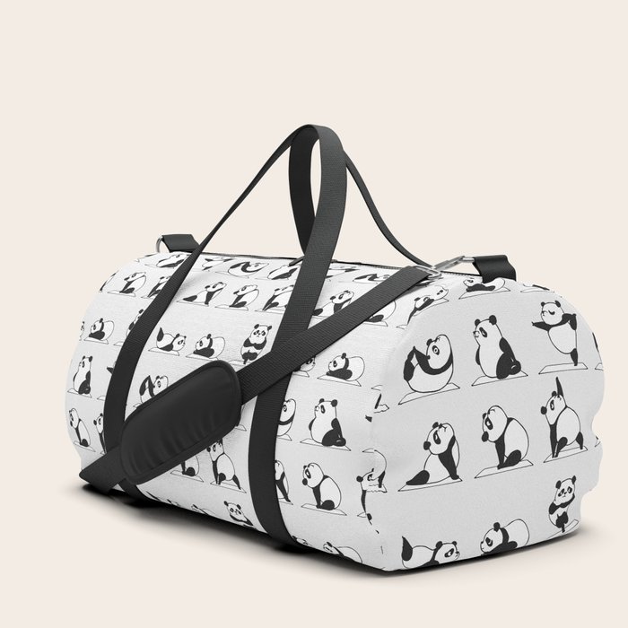 Panda Yoga Duffle Bag by Huebucket Society6