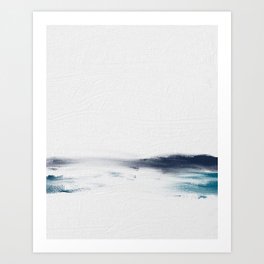 Happy Place - Ocean Abstract Art Print