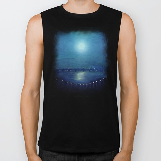 I'll Be Your Moon Biker Tank