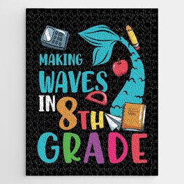 Making Waves In 8th Grade Mermaid Jigsaw Puzzle