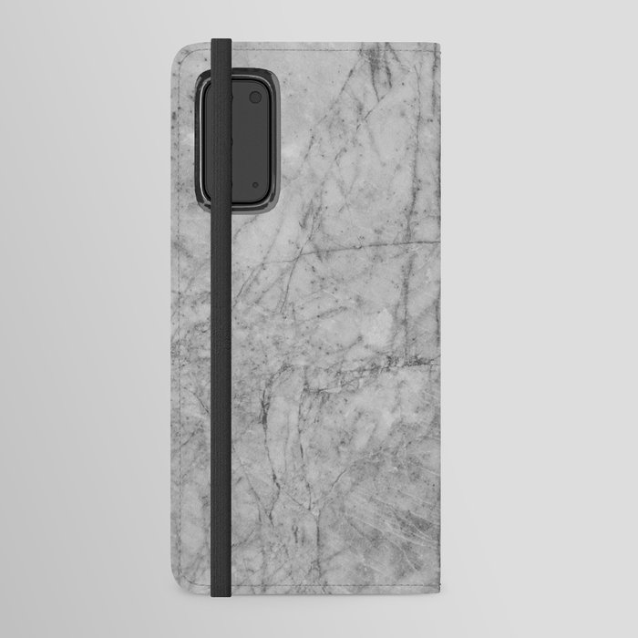 Marble patterned texture background in natural patterned, abstract marble Android Wallet Case