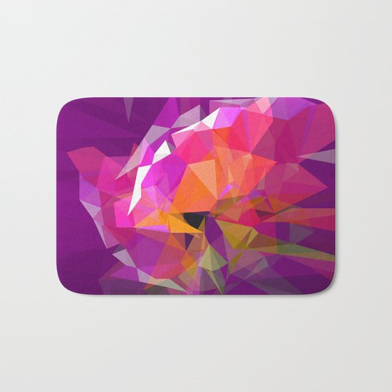 polygone attack Bath Mat