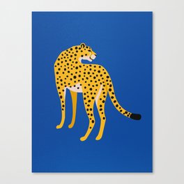 The Stare 2: Golden Cheetah Edition Canvas Print