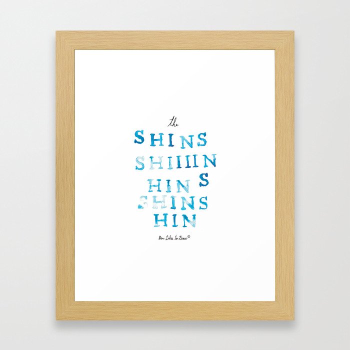 The Shins Framed Art Print