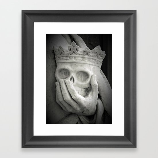 Death at Hand Framed Art Print
