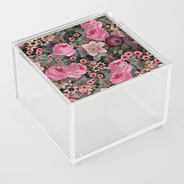 Vintage & Shabby Chic - Night Roses Acrylic Box