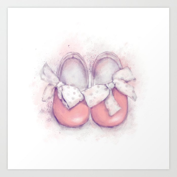 Shoes For Baby Art Print By Oxygen Society6