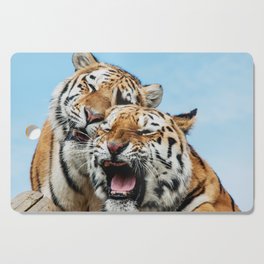 TIGERS - DOUBLE TROUBLE Cutting Board