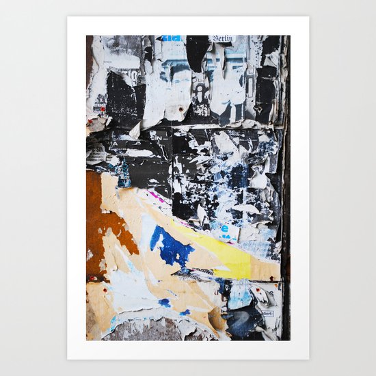 Fragmente zerrissen Art Print
