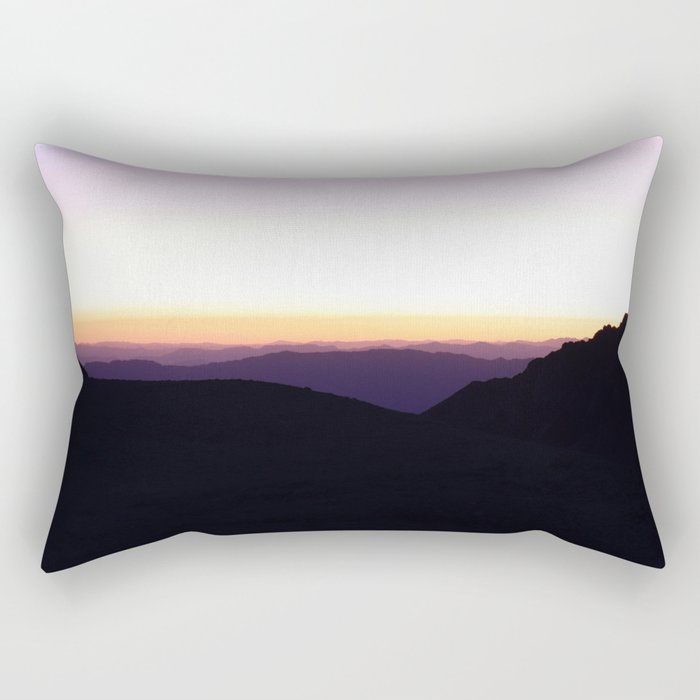 Eastern Sierra Sunrise Rectangular Pillow