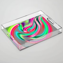 Candy Swirl Acrylic Tray