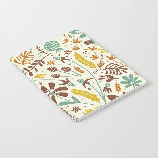 Autumn Blooms Notebook