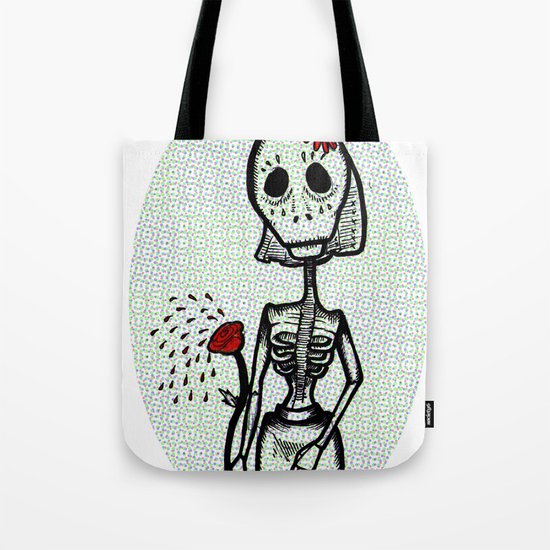 Love and bones Tote Bag