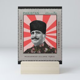 Muhammad Allama Iqbal Mini Art Print