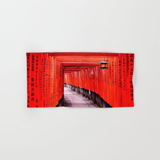 Through the Gates (Kyoto, Japan) Hand & Bath Towel