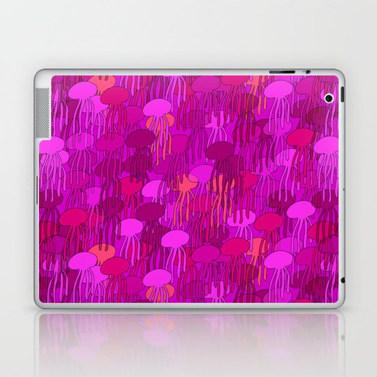 Jellyfish Pink Laptop & iPad Skin