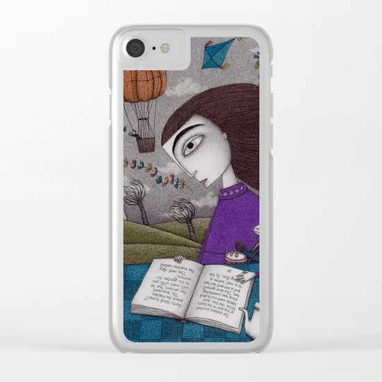 November Stories Clear iPhone Case
