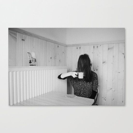 CZARNY TABLE Canvas Print