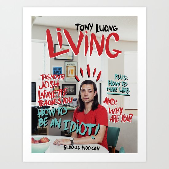NEW MAGAZINE (NOT REALLY)!!! Art Print