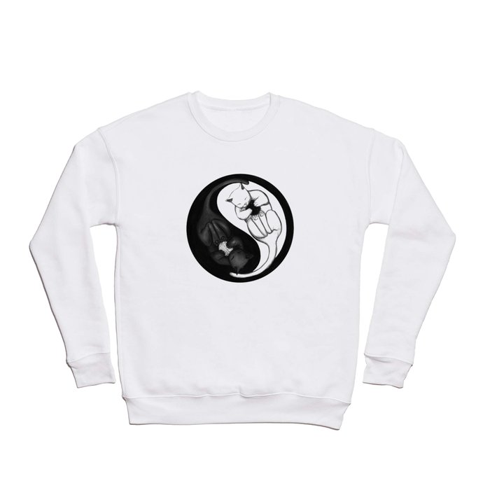 Yin and Yang playing Crewneck Sweatshirt