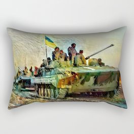 Invasion of Ukraine N. 001 Rectangular Pillow
