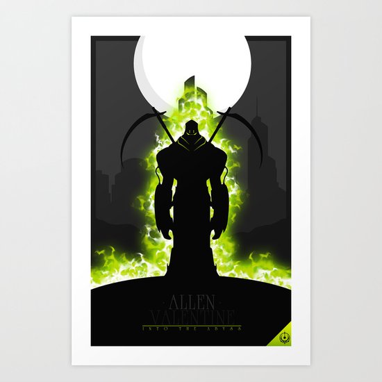 Allen Valentine Art Print